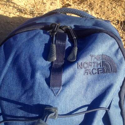 north face jester backpack inside