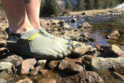 Vibram Kso Five Fingers Review Barefoot Sandal Backpackers Com