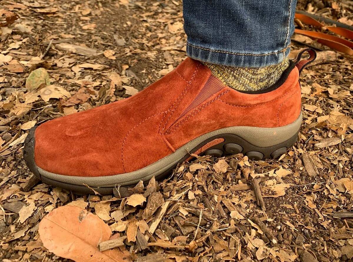 tilskadekomne pasta Converge Meet Merrell Jungle Moc: Casual Slip on Shoes Built to Work