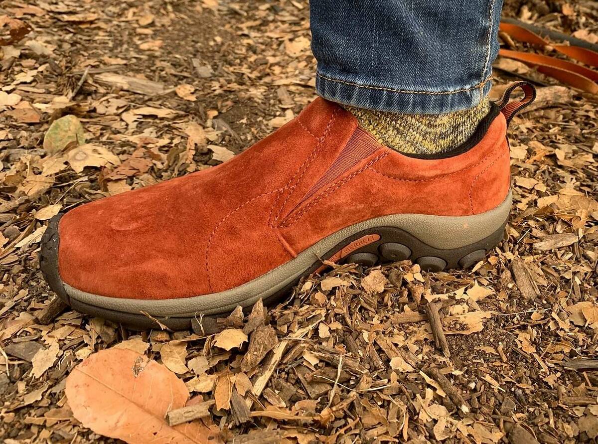 merrell jungle moc slip resistant