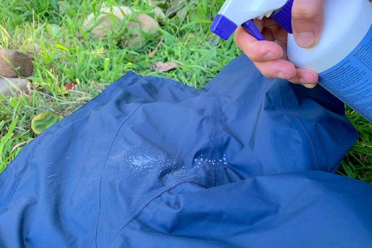 How to Use Waterproofing Spray and Wash for Jackets, Tents, and Footwear