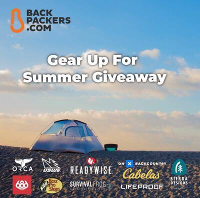 Free Gear Friday: Win a Backpacking Package From MSR, Therm-a-Rest, Platypus, and PackTowl