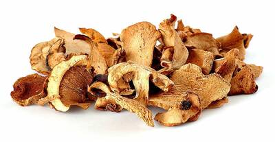 Dehydrated Food for Backpackers mushrooms
