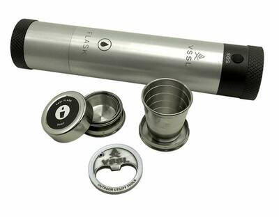 vssl flask original flashlight with storage