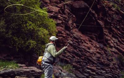 Backcountry fishing guide pick - Man fishing 