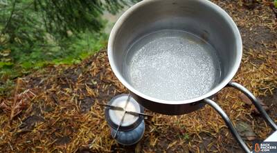 Primus-Classic-Trail-Stove-review-pot-of-boiling-water
