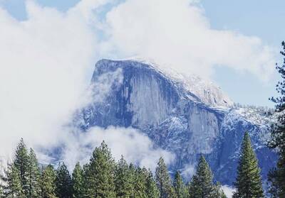 Hikes in Yosemite National Park half dome 2