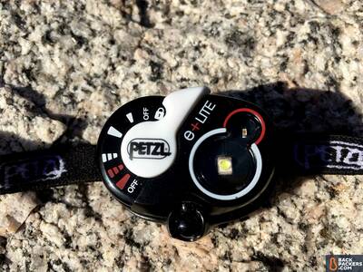 Petzl-e+LITE-review-close-up-of-light