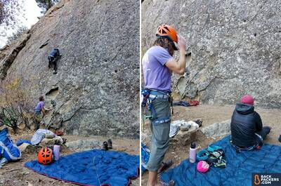 2-Rumpl-Down-Puffy-Blanket-review-rock-climbing-3