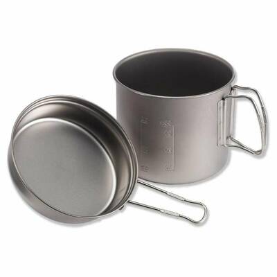 Snow Peak Trek 1400 Titanium Cookset Ultralight Backpacking Gift Guide