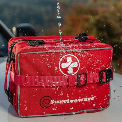 holiday gift guide 2020 Surviveware Large First Aid Kit Main Waterproof