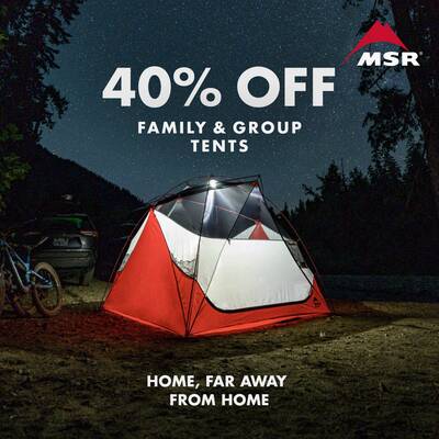 40% off Hubba Hubba Bikepack 2-Person Tent