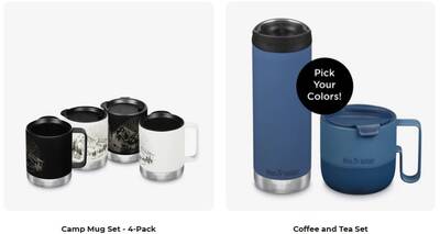 Klean Kanteen sets