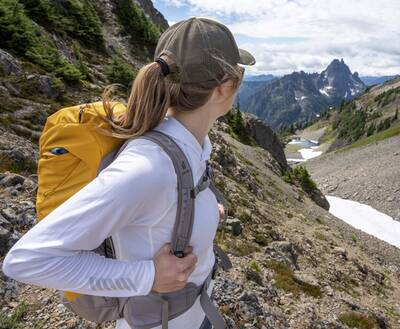 A beautiful mountain hike with Helly Hansen
