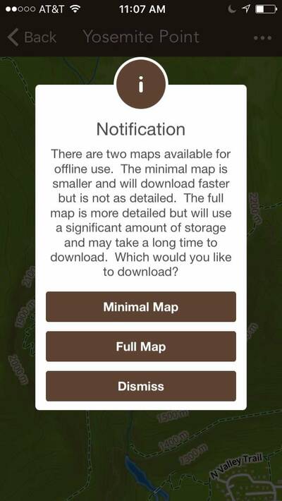 Chimani National Parks App Map Download
