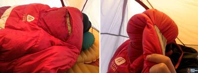 Sierra-Designs-Backcountry-Quilt-review-hood