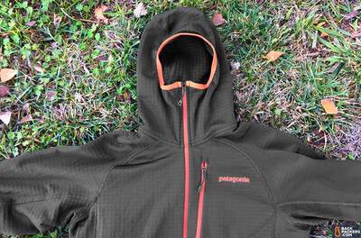 patagonia Mid-layer jacket R1® DAILY in dark gray