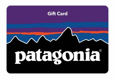 E-Gift Cards from Outdoor Brands Patagonia