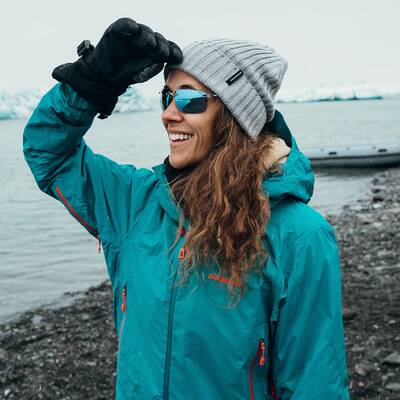 Winter explorers must protect their eyes from the sun and elements