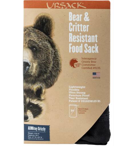 Bear Resistant Ursack Grizzly