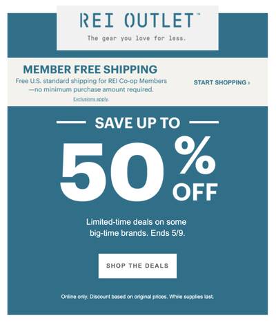 rei outlet sale