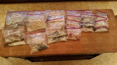 homemade backpacking Meals Bags