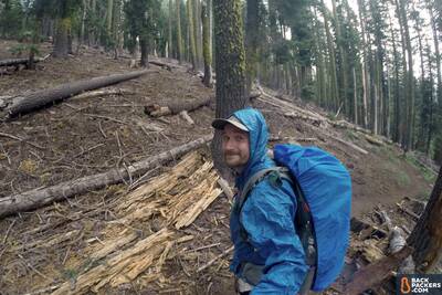 Section Hiking the Pacific Crest Trail Castle Crags to Etna Summit-rain-protection