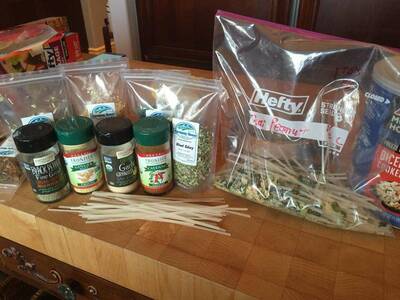 homemade backpacking Meals