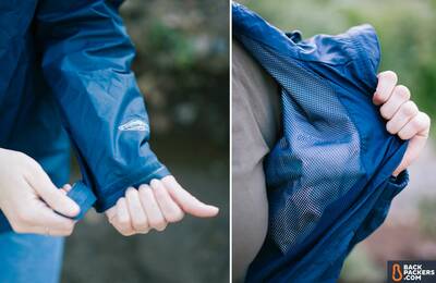 columbia arcadia ii affordable rain jacket -velcro-cuffs-and-interior-mesh