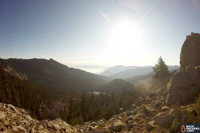 Section Hiking the Pacific Crest Trail Castle Crags to Etna Summit stunning horizon