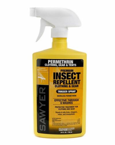 Mosquito Protection for Backpackers mosquito close up sawyer permethrin