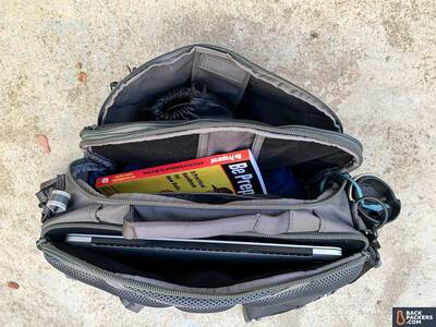 Beretta-Tactical-Messenger-Bag-all-pockets-top-down