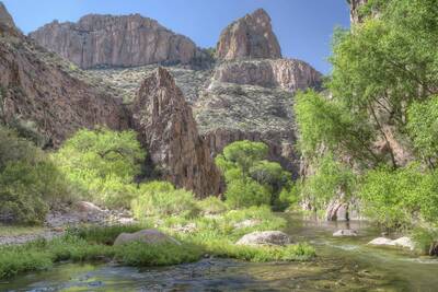 aravaipa canyon wilderness BLM stunning