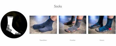 big outdoors cottage gear online retailer socks collection