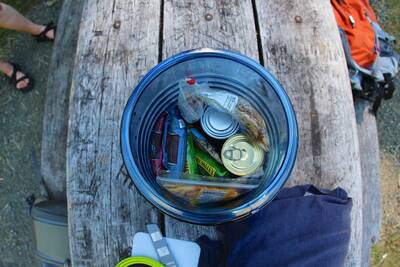 backpacking food primer bear canister