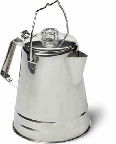 GSI Outdoors Glacier Stainless Steel 14-Cup Percolator