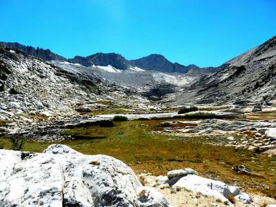 mt. conness hike snow fall california drought in yosemite