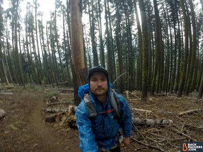 Frogg Toggs Ultra-Lite2 Jacket Review-with-pack-profile