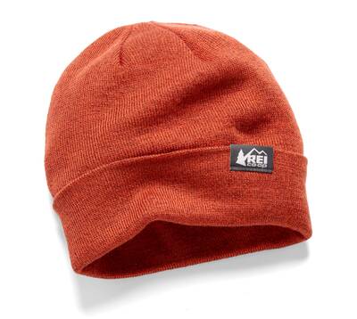 REI Lightweight Logo Beanie