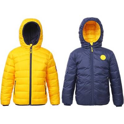 Best Budget Puffy Jacket for Kids Rokka and Rolla Boys' Reversible Lightweight Puffer Jacket