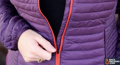 eddie bauer down jacket losing feathers