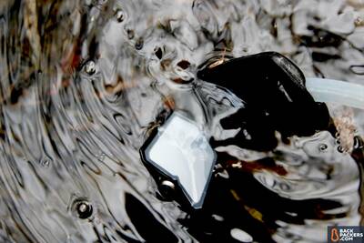 MSR Guardian purifier prefilter in water