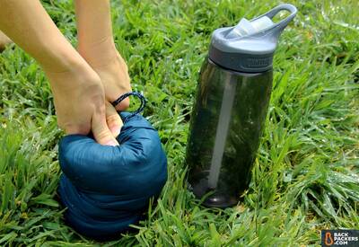 Montbell UL Thermawrap packable jacket stuff sack