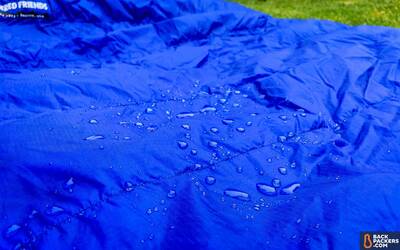 Feathered-Friends-Egret-Sleeping-Bag-review-logo-featured-water-resistance