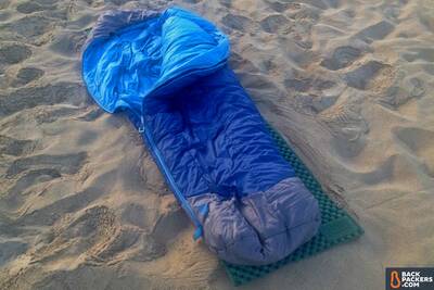 the-north-face-cats-meow-review-open-bag-on-beach