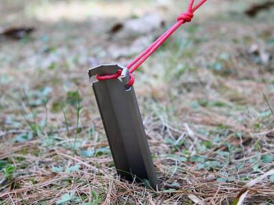 Vargo Titanium Dig Dig Tool as Tent Stake Outdoor Retailer best outdoor gear for 2018