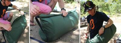 Exped-MegaMat-10-review-roll-top-closure
