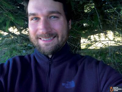 The-North-Face-Glacier-1/4-Zip-review-selfie