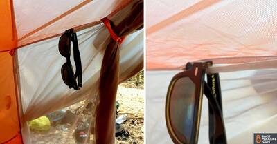 Big Agnes Copper Spur HV UL2 Review-sunglass-hanger