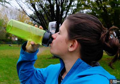 Thermos-Hydration-Bottle-review-drinking